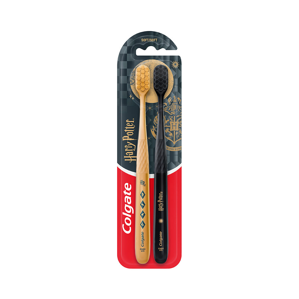 Colgate Harry Potter Adult Toothbrush 2's/pk (1 Dozen)