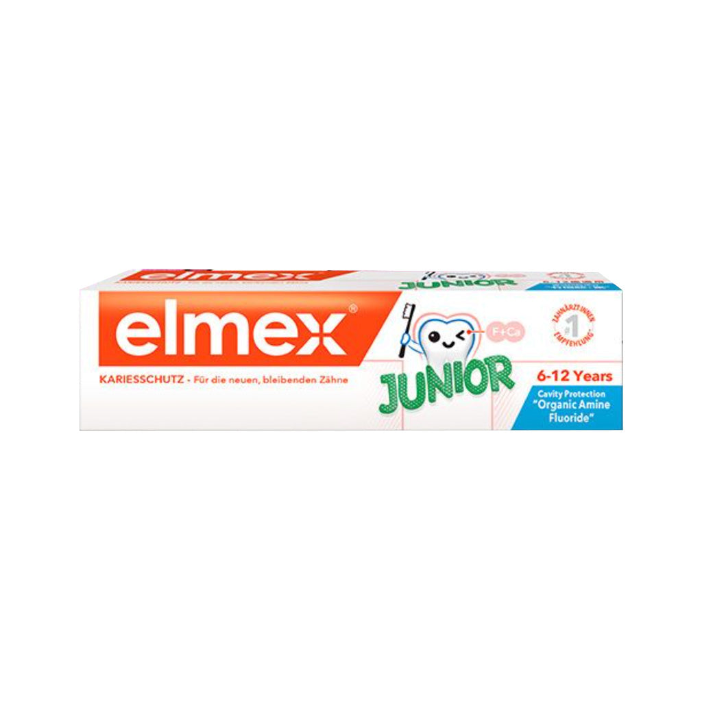 Elmex Junior Anti-Caries 6-12 Years Toothpaste 50ml (1000ppm), 12's/Dozen
