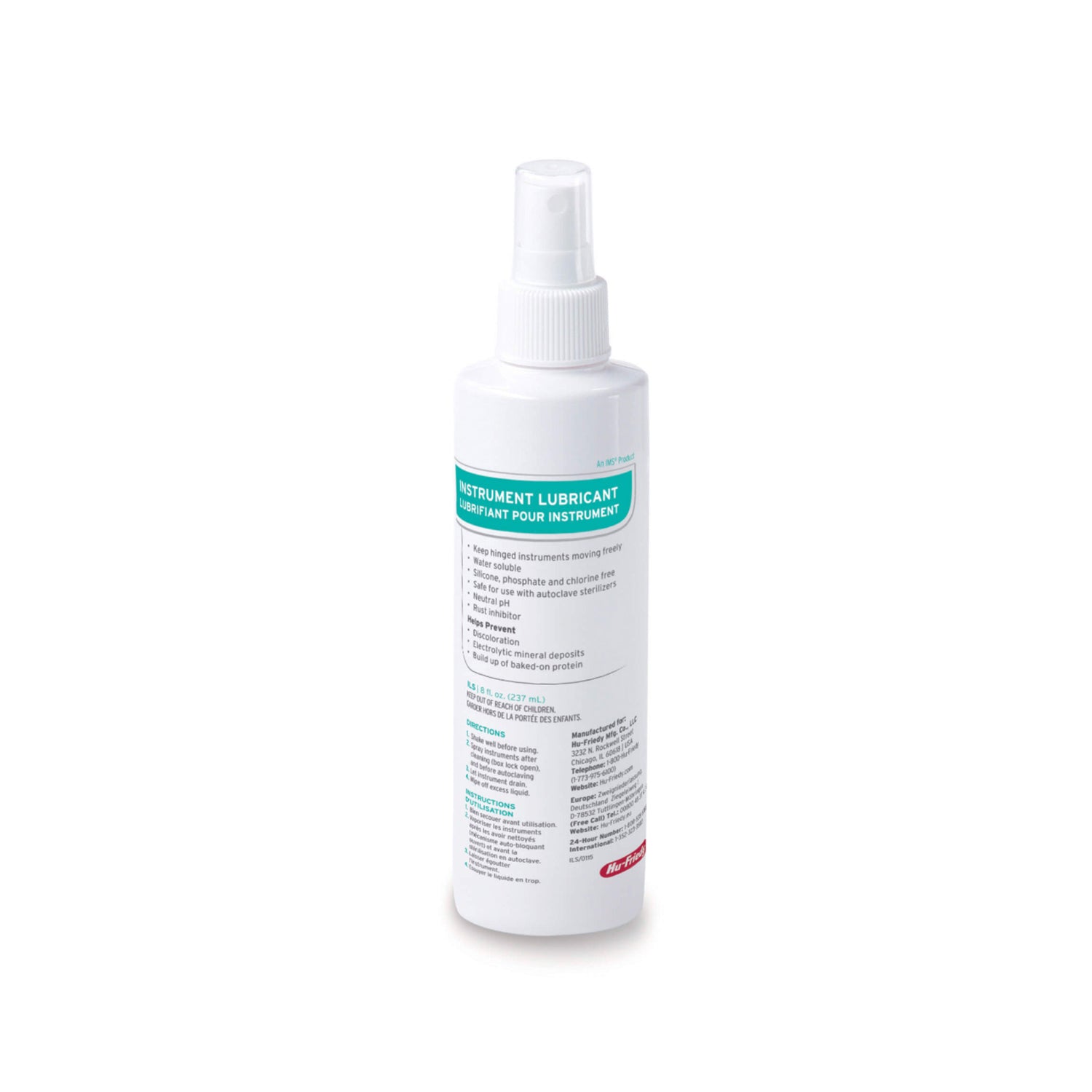 Hu-Friedy Instrument Lubricant Spray 8oz per bottle Each