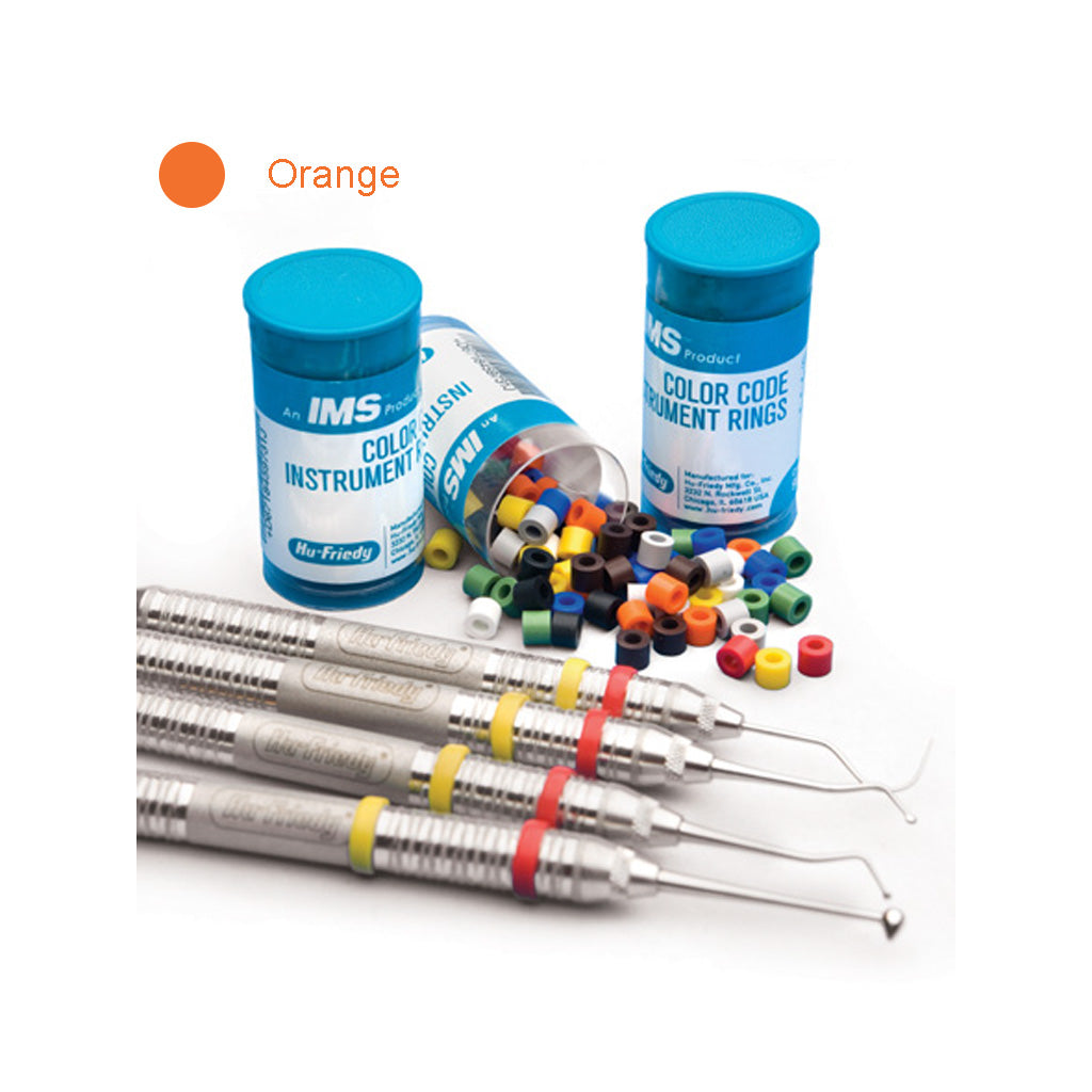 [Winter] Hu-Friedy Color Code Instrument Rings - Orange 50's