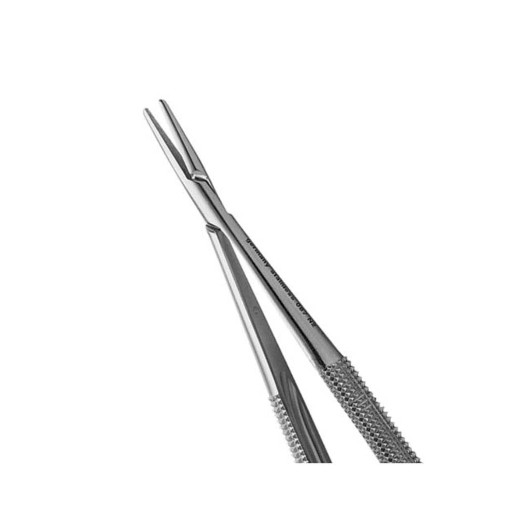 [HKIDEAS]Hu-Friedy Micro Straight Castro Needle Holder, Diamond Dusted, 16 cm (5&quot;) Each