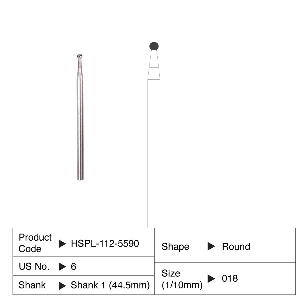 HSPL Sterile Carbide Bur Oral Surgery 10/Pack