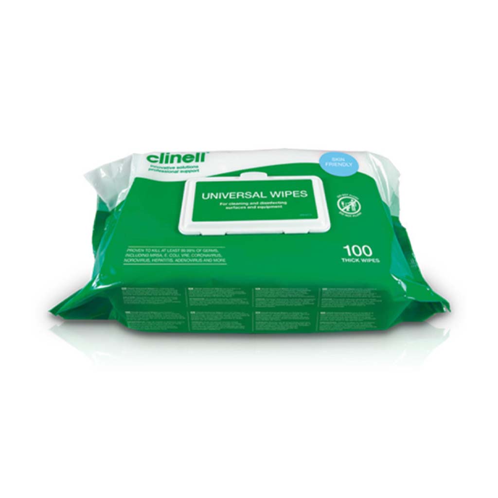 Medicom Clinell Universal Wipes BCW100 100&#39;s/bag