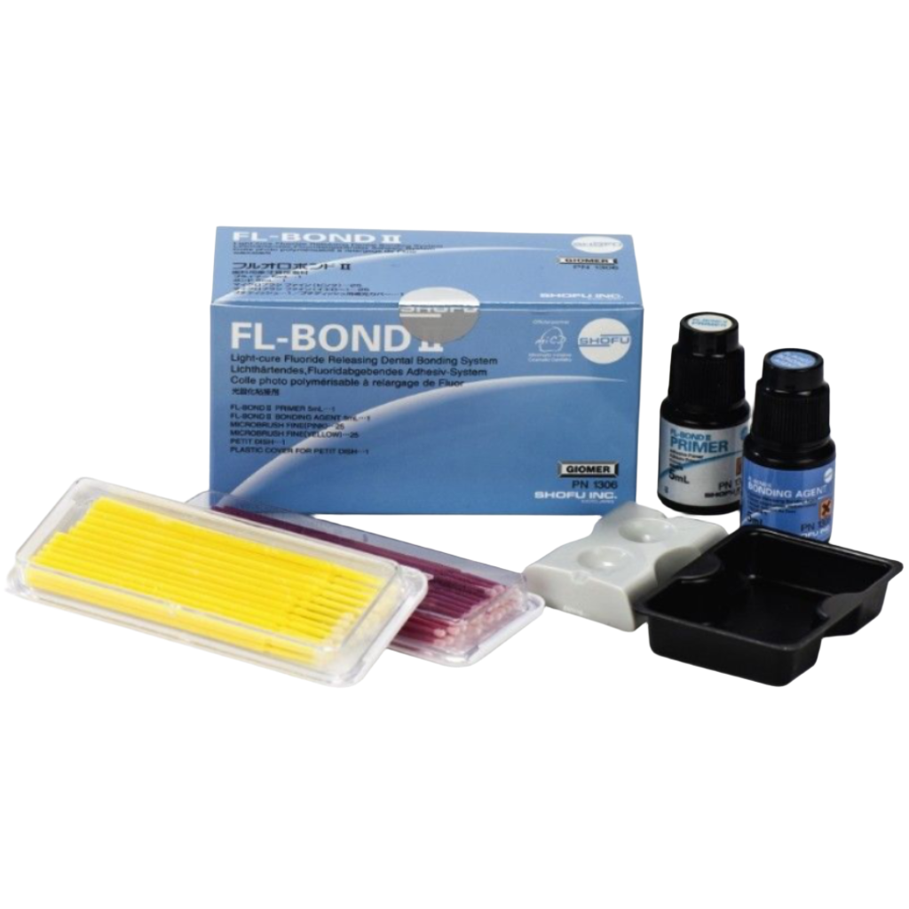 [HKIDEAS]Shofu FL-BOND II Primer &amp; Bonding Agent 5mL Complete Set