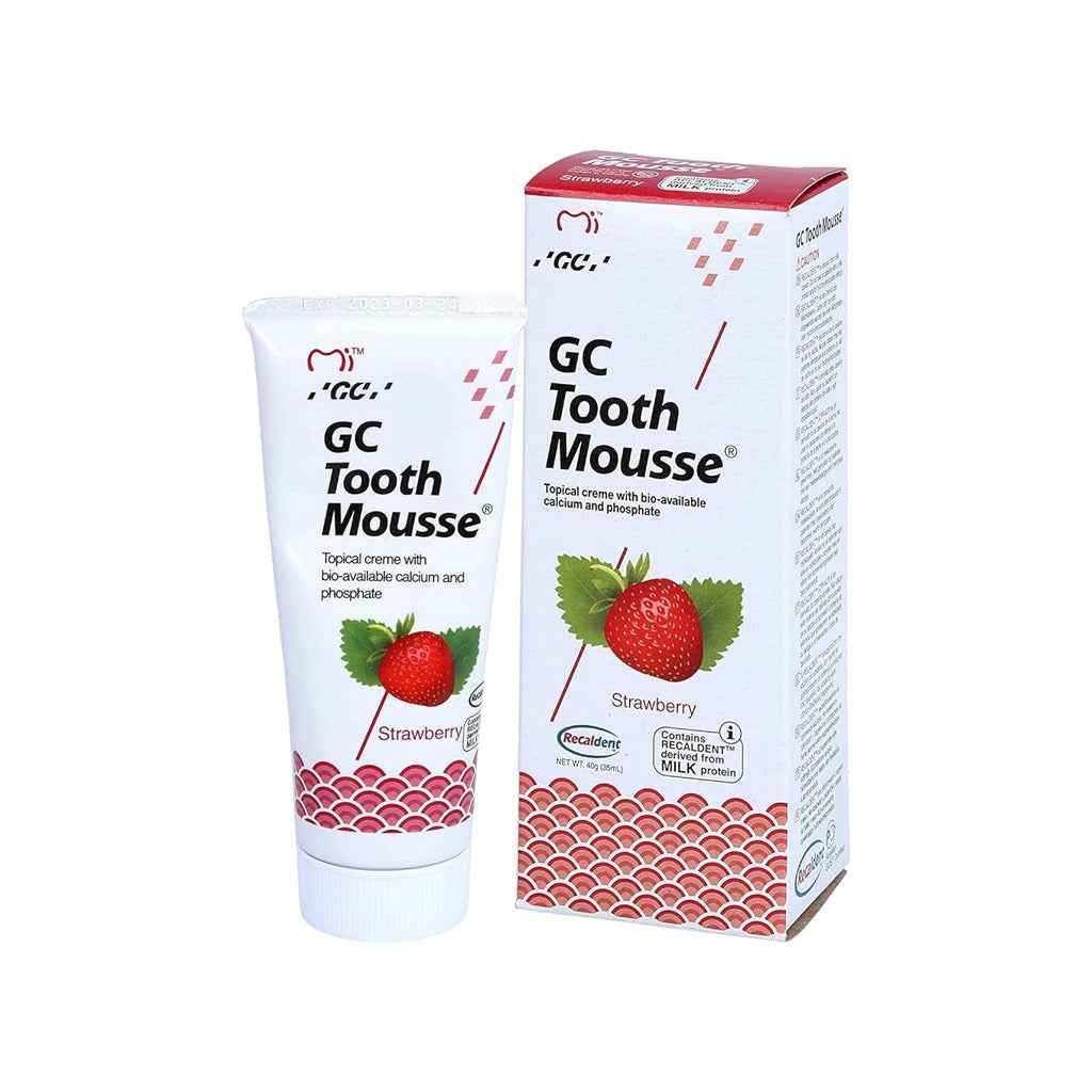 [HKIDEAS]GC Tooth Mousse Strawberry 40g 10/Box