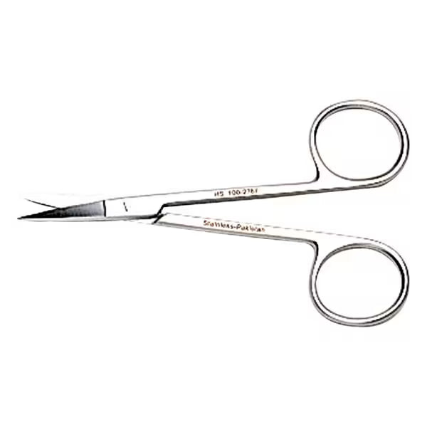 HS Iris Scissor 4.5&quot; Straight Standard Each