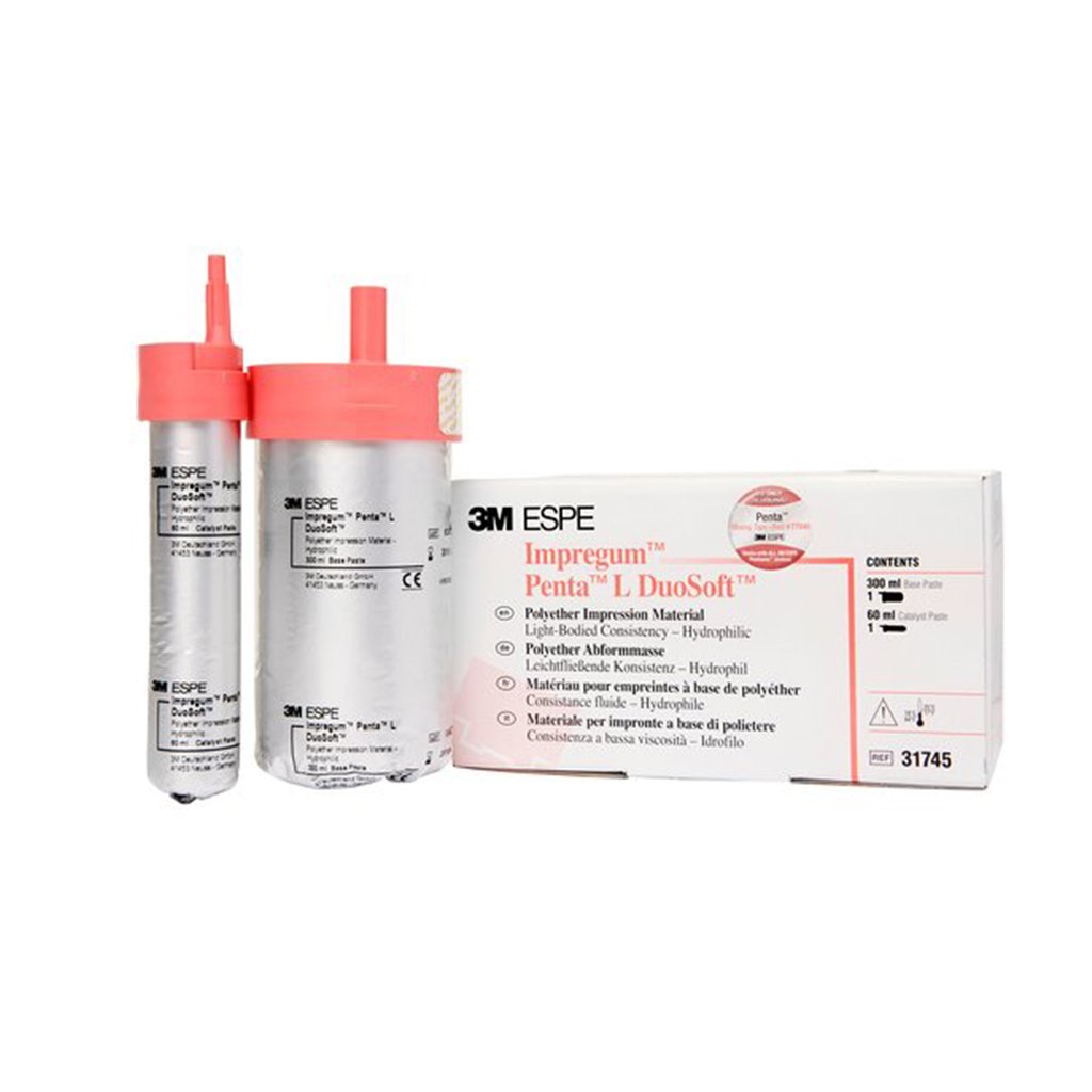 [3MQ3] 3M ESPE Impregum Penta DuoSoft Light Body Standard Pack 1 x Base Paste 300ml 1 x Catalyst 60ml