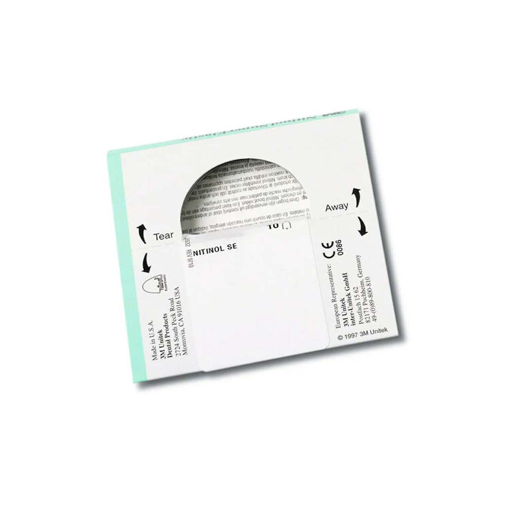 3M Nitinol Super-Elastic OrthoForm III Ovoid Archwire, Upper .016x.022", 10 pcs/pack