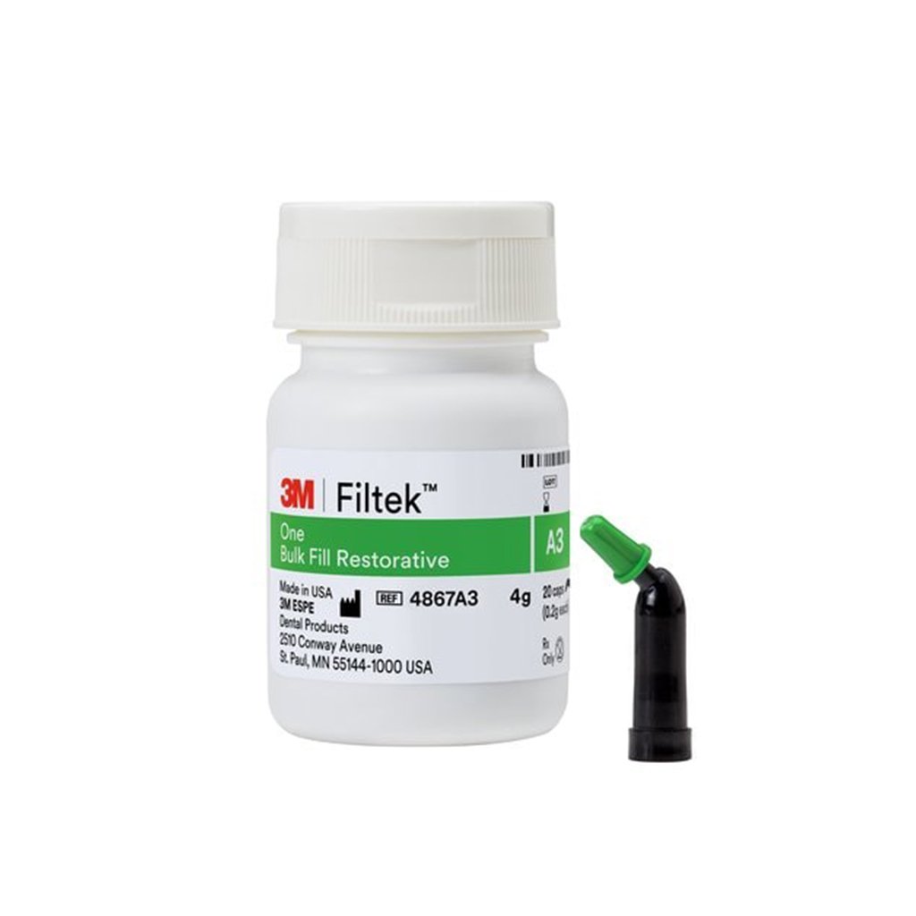 [3MQ3] 3M Filtek One Bulk Fill Restorative Capsules A3 20 x 0.2g