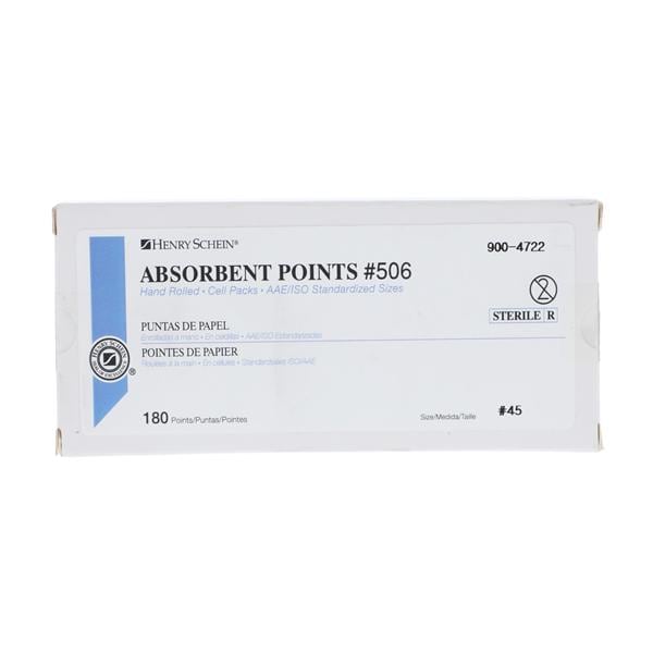 HSI Absorbent Points Size 45 Cell Package 