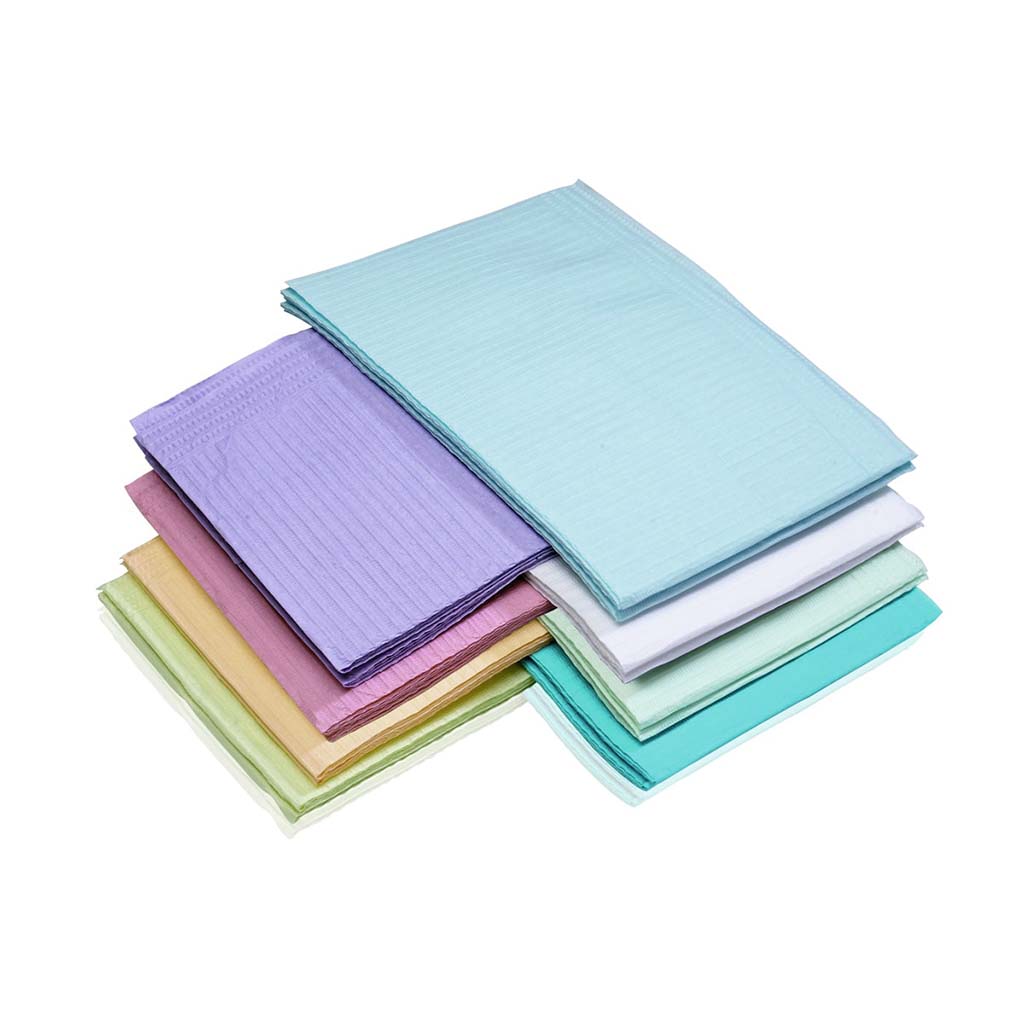 Medicom Dental Bibs 13&#39;&#39; X 18&#39;&#39; Rainbow 500/Case