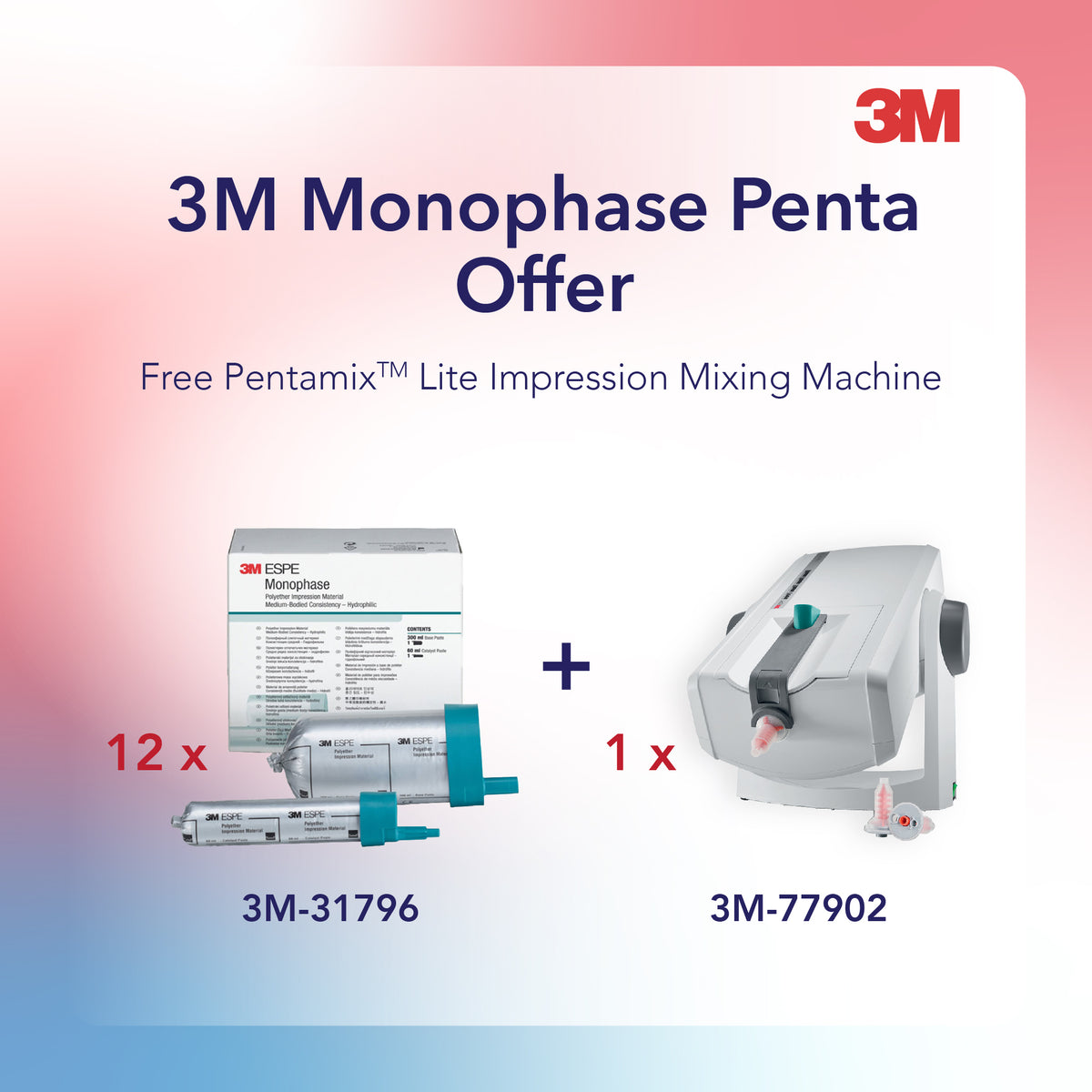 [3MQ3] 3M Monophase Penta Medium Body Single Pack 1 x 300ml Base 1 x 60ml Catalyst