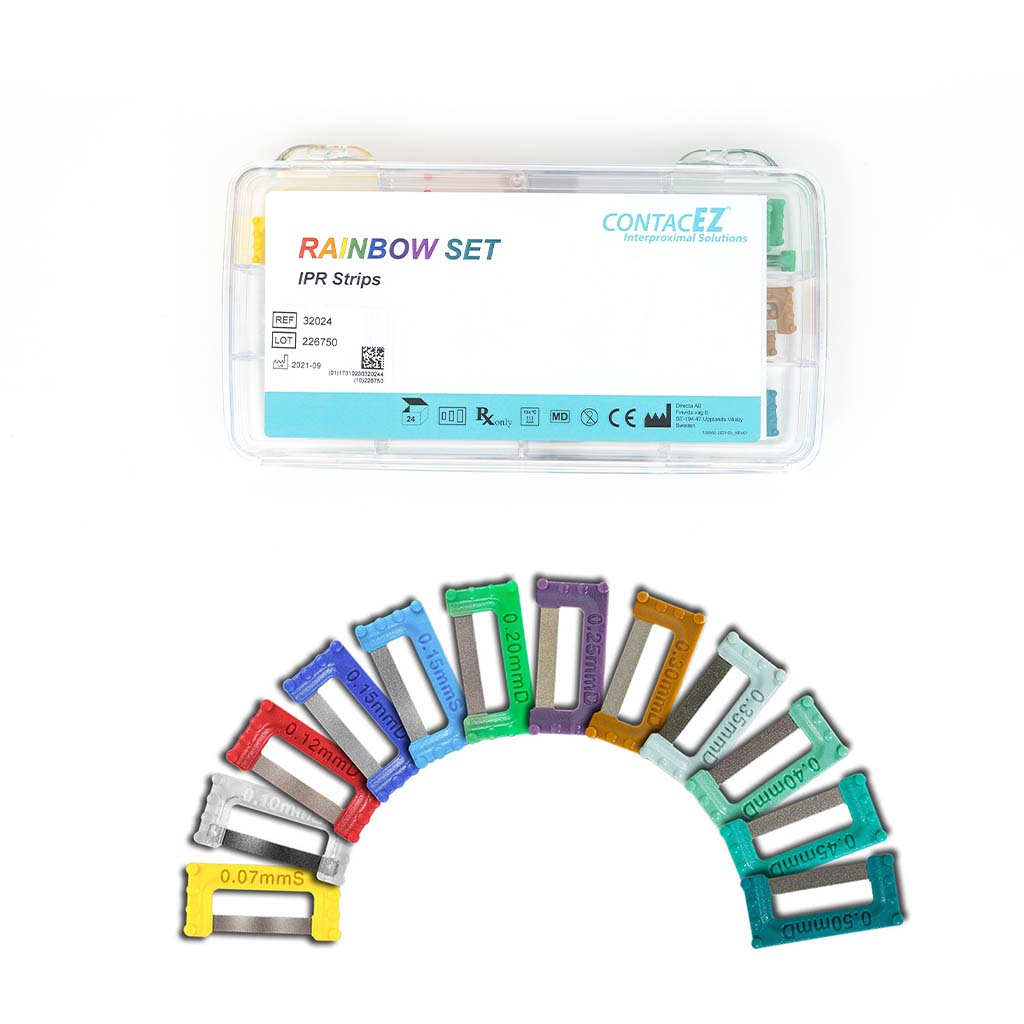 [HKIDEAS]ContacEZ Rainbow Set, 24 Pcs/Pack