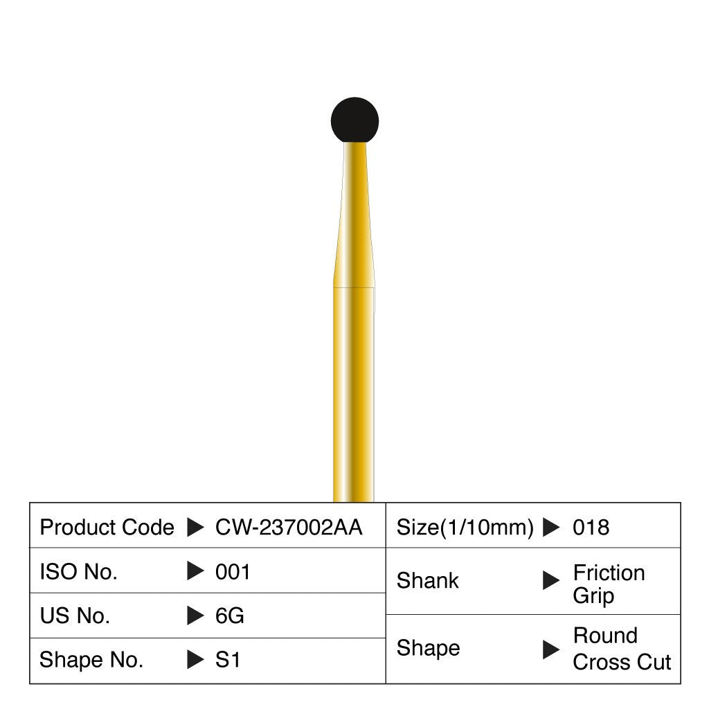 [HKIDEAS]Coltene Diatech Speedstar S1 #018 FG 5/Pack