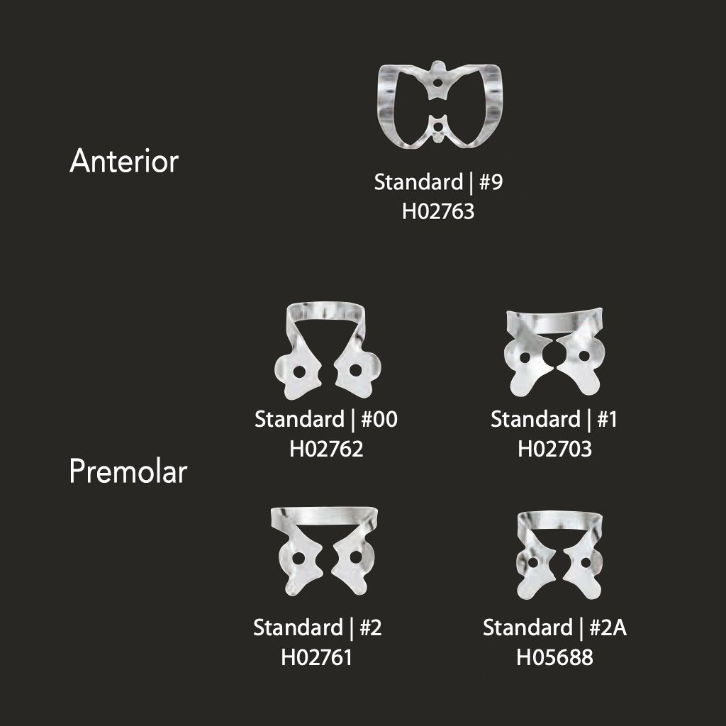 [HKIDEAS]Coltene Rubber Dam Clamp Winged Anterior Standard #9 Each