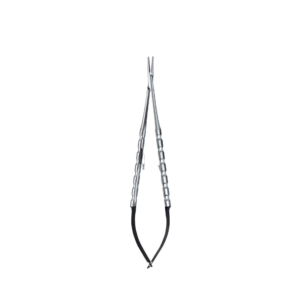 [HKIDEAS]Hu-Friedy Micro Straight Castro Diamond Dusted Needle Holder 18 cm (7&quot;) Each