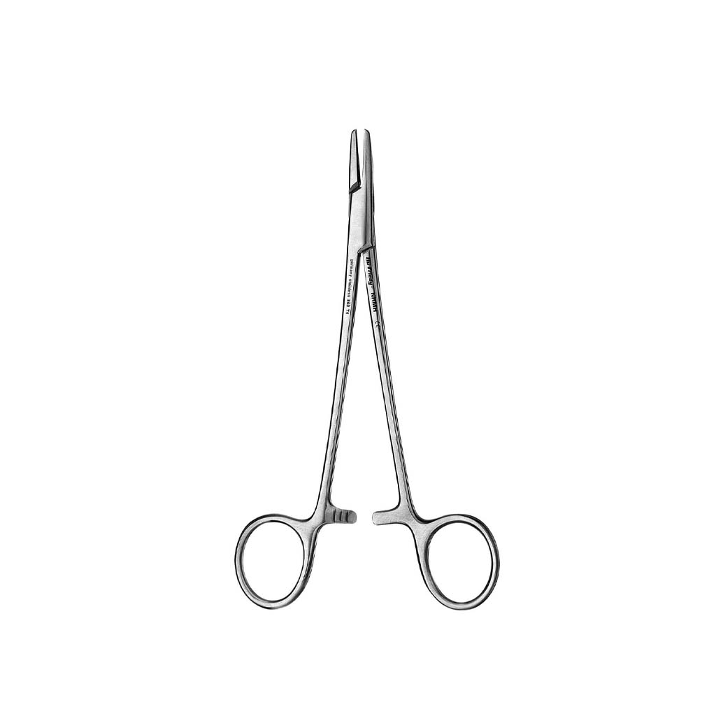 [HKIDEAS]Hu-Friedy Mayo-Hegar Grooved Needle Holder 16 cm (6 1/4&quot;) Each