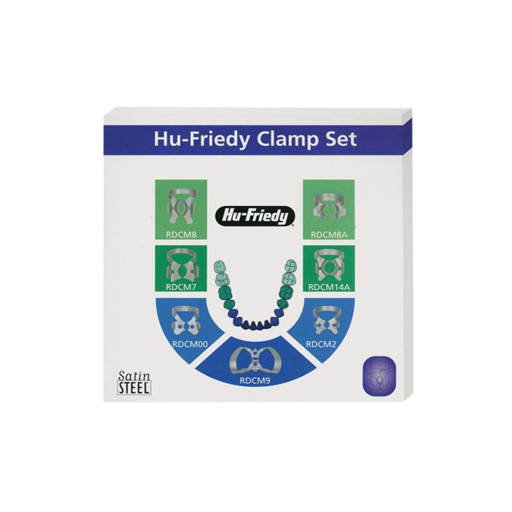 Hu-Friedy Rubber Dam Clamp Set