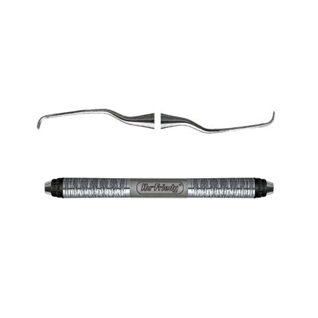 [HKIDEAS] Hu-Friedy 11/12 Mini Five Gracey Curette #7 Satin Steel Colors Each