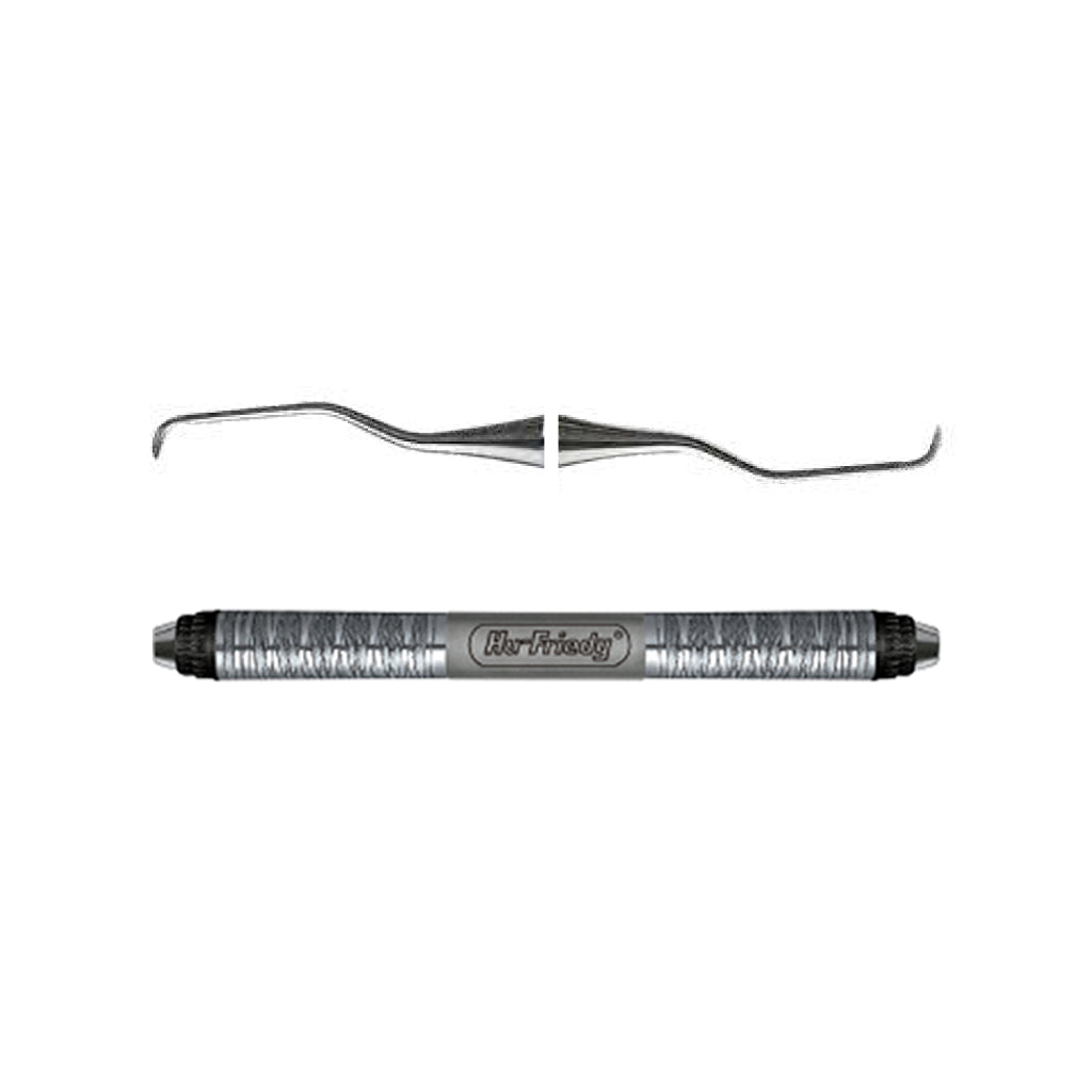 [HKIDEAS] Hu-Friedy 1/2 Rigid Mini Five Gracey Curette #7 Satin Steel Colors Each