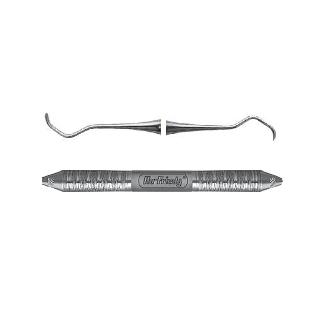 [HKIDEAS]Hu-Friedy 13/14 Columbia University Curette #6 Satin Steel Each