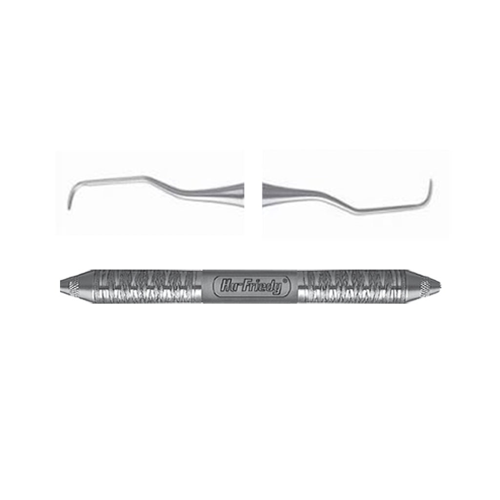 Hu-Friedy 1/2 Rigid After Five Gracey Curette #6 Satin Steel Each