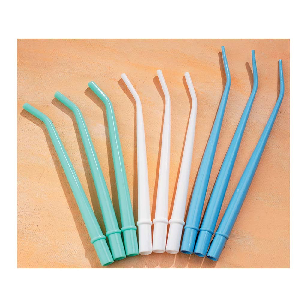 HS Surgical Aspirator Tip Green 6 5/16&#39;&#39;(L) 0.25&#39;&#39;(D) 25/Pack