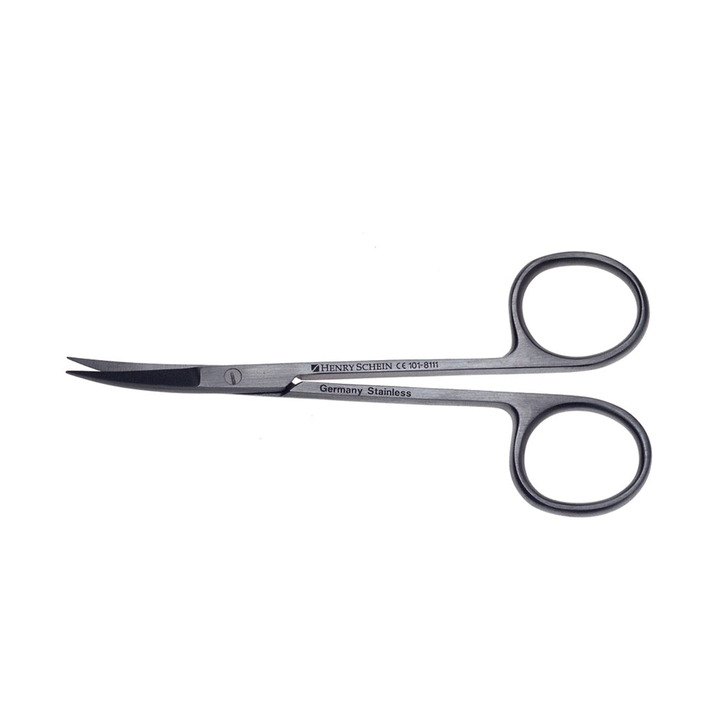 HS Iris Scissors 4&quot; Curved Stiainless Steel Each