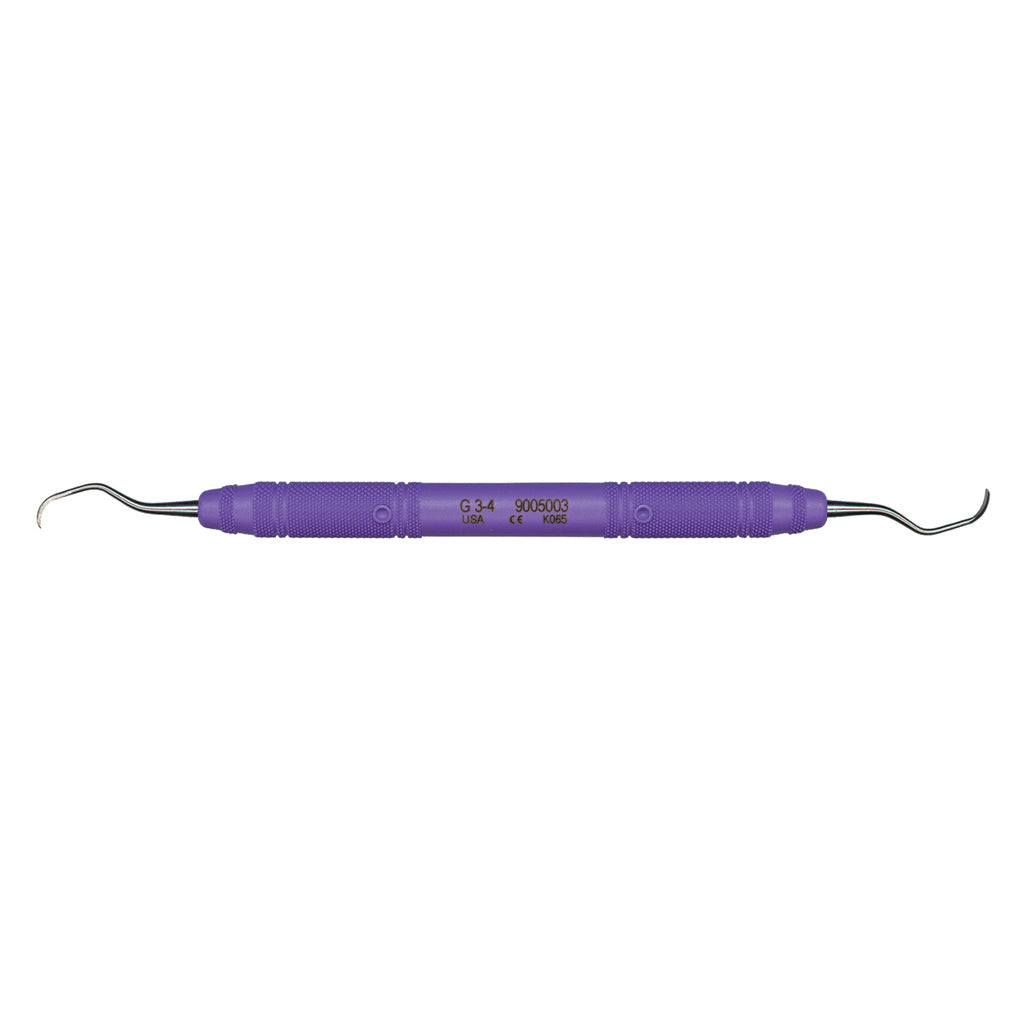 HS MaxiGrip Curette Gracey Double End #3/4 9.5 mm Resin Each