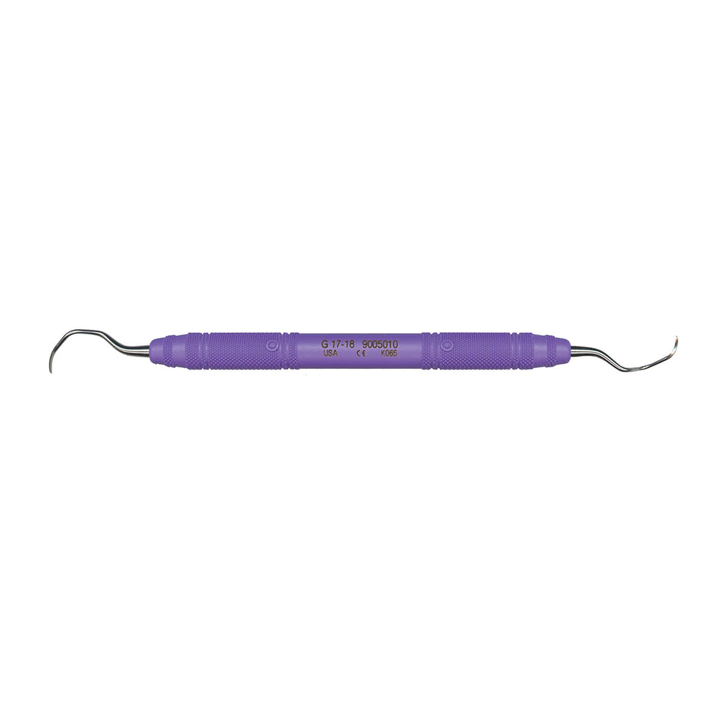 HS MaxiGrip Curette Gracey Double End #17/18 9.5 mm Resin Each