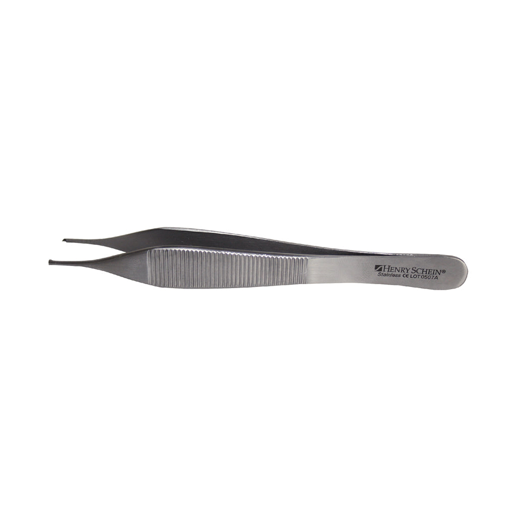 HS Tissue Adson Forcep 1x2 Teeth 4.75&quot; Each