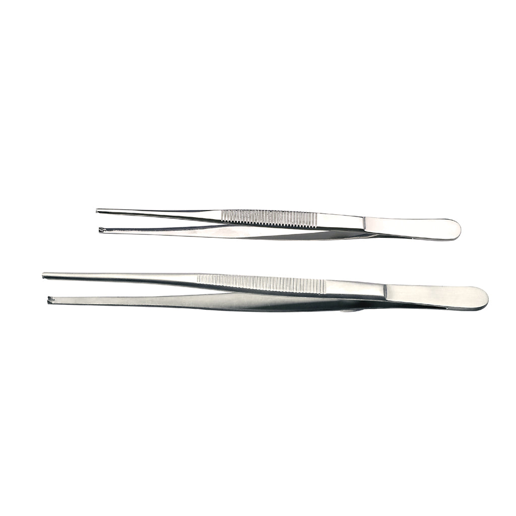 HS Tissue Forceps 1x2 Teeth 18cm Each