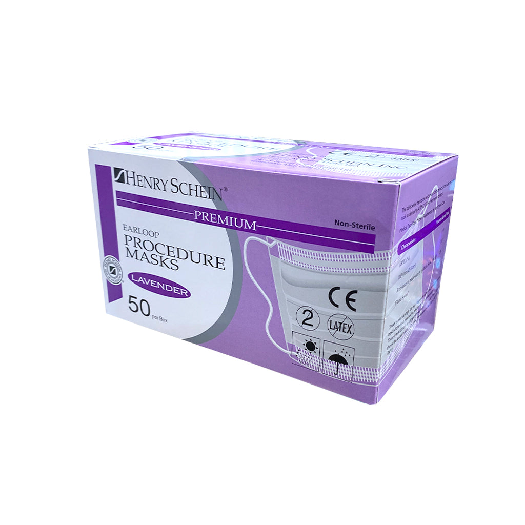 [HKIDEAS]HS Earloop Procedure Face Mask ASTM Level 1 Lavender 50/Box