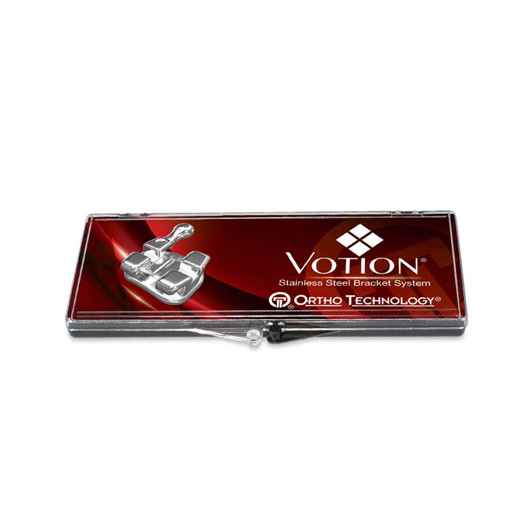 Ortho Technology Votion Metal Bracket Patient Kit, .022&quot; MBT, U/L 5X5 Hks 3