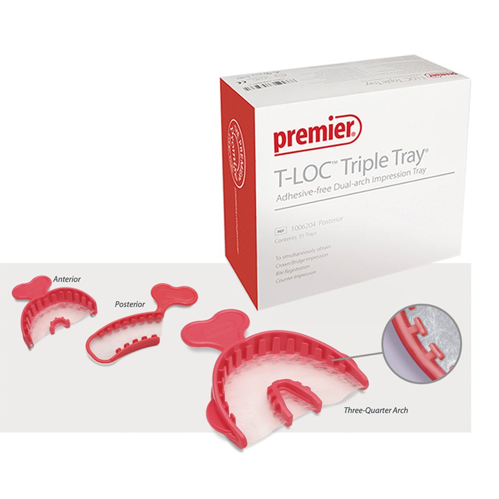 Premier T-Loc Triple Tray Quarter Arch 22/Box