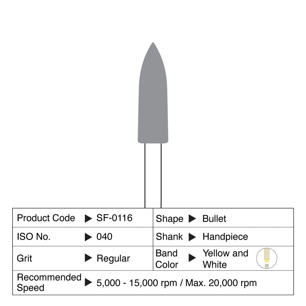 Shofu Compomaster HP Bullet #0116 3/Box