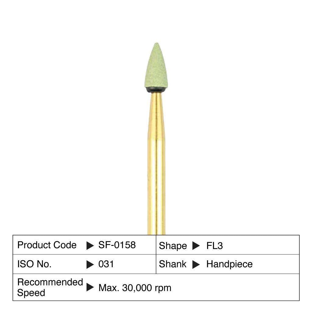 [HKIDEAS]Shofu Dura-Green DIA HP #FL3 3/Box