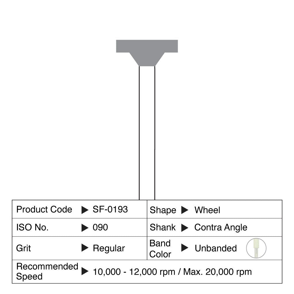 [HKIDEAS]Shofu Composite Wheel CA #0193 12/Box