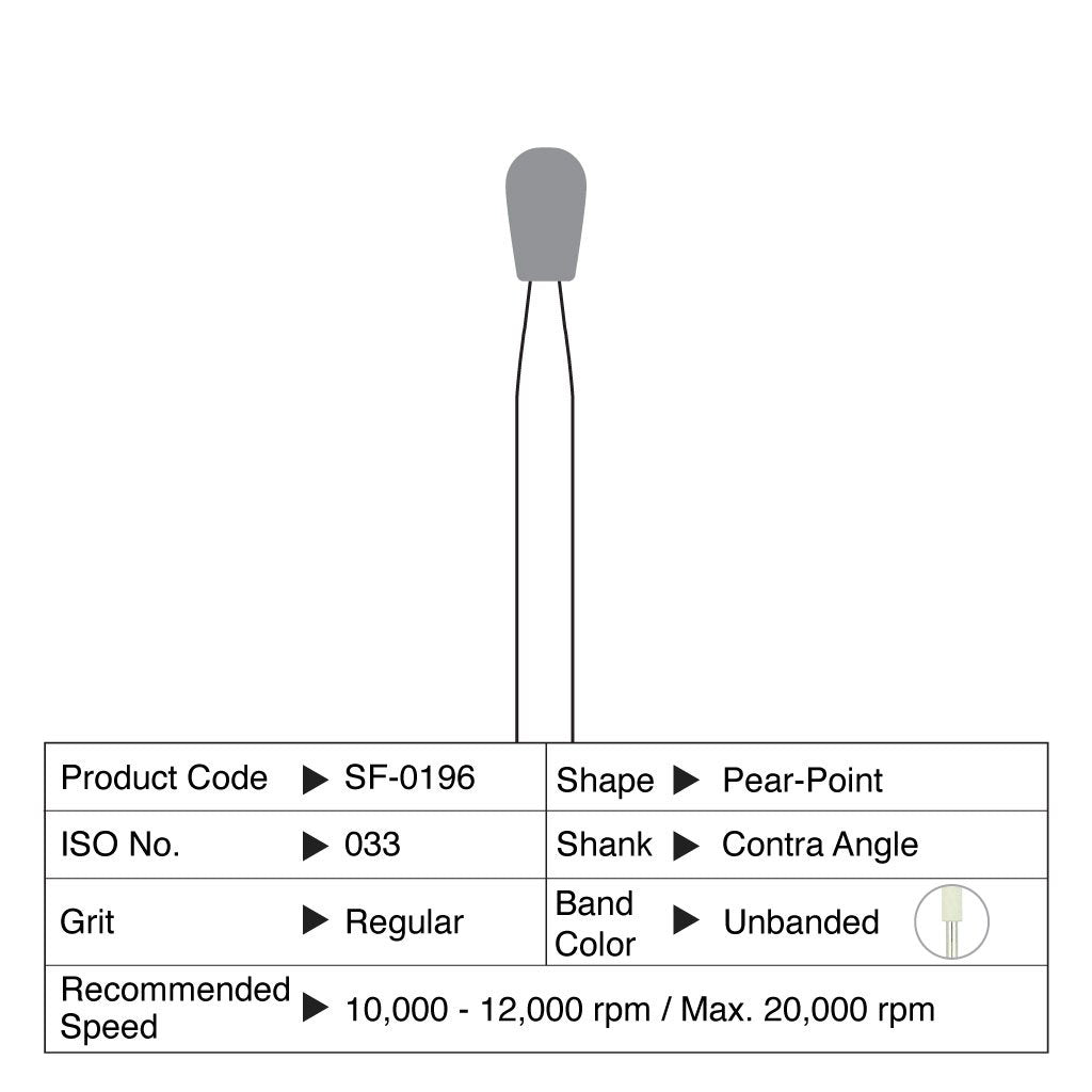 [HKIDEAS]Shofu Composite Pear-Point CA #0196 12/Box