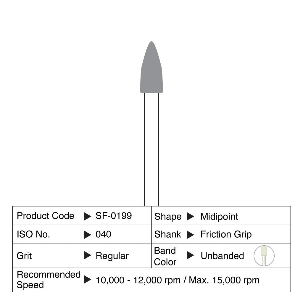 [HKIDEAS]Shofu Composite Midipoint FG #0199 12/Box