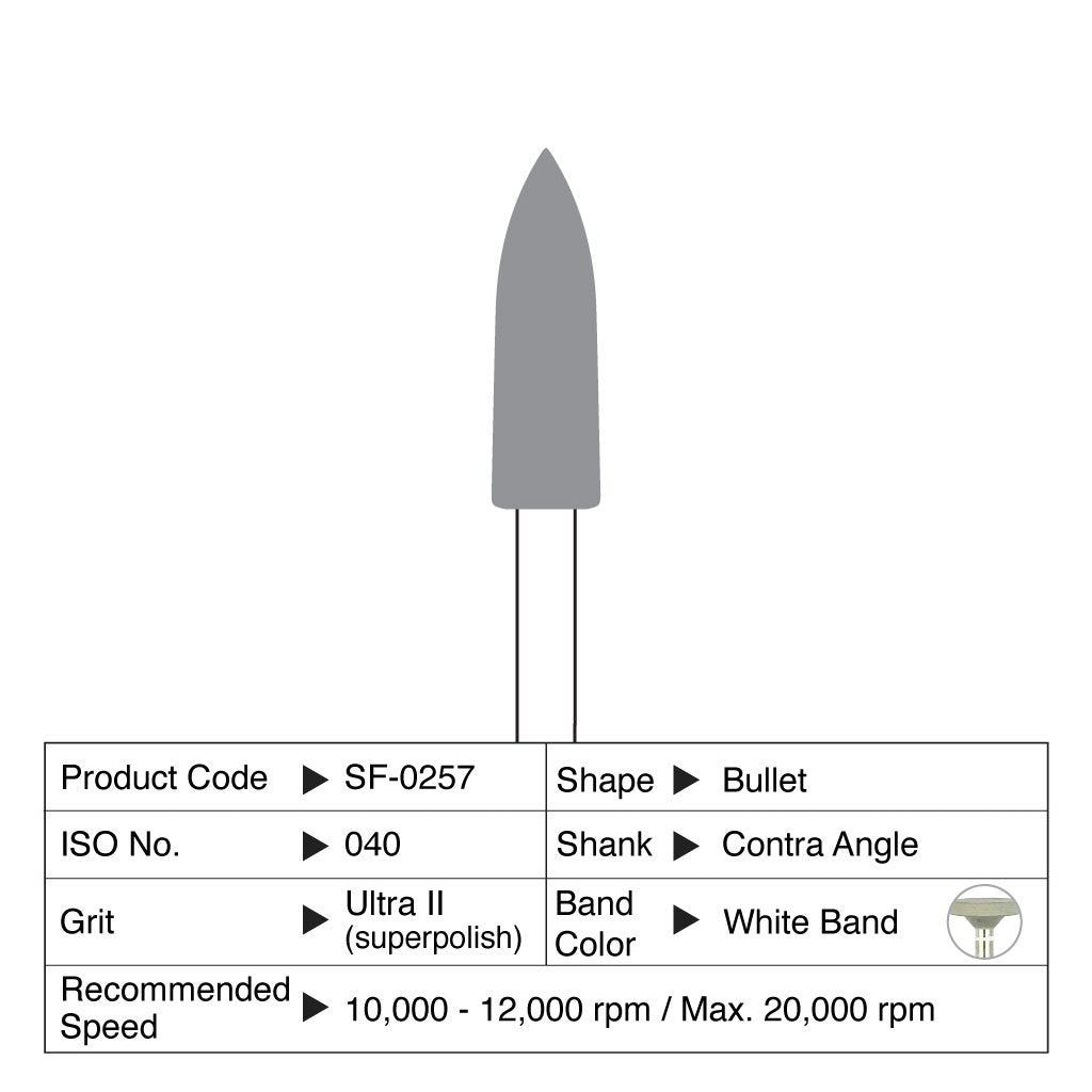 [HKIDEAS]Shofu Ceramiste Ultra II Bullet CA #0257 12/Box