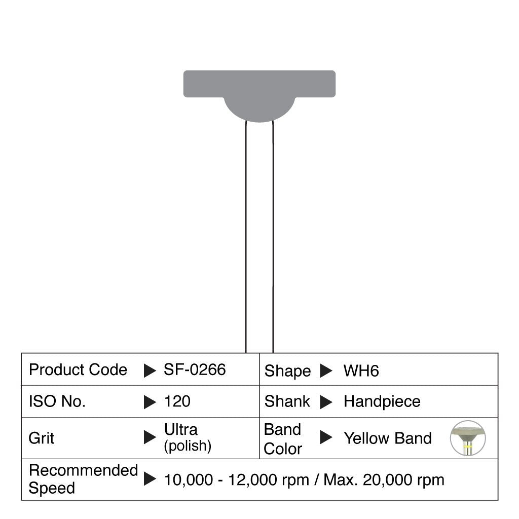 [HKIDEAS]Shofu Ceramiste Ultra Wh6 HP #0266 12/Box