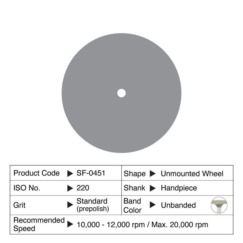 Shofu Ceramiste Unmounted Wheel HP 