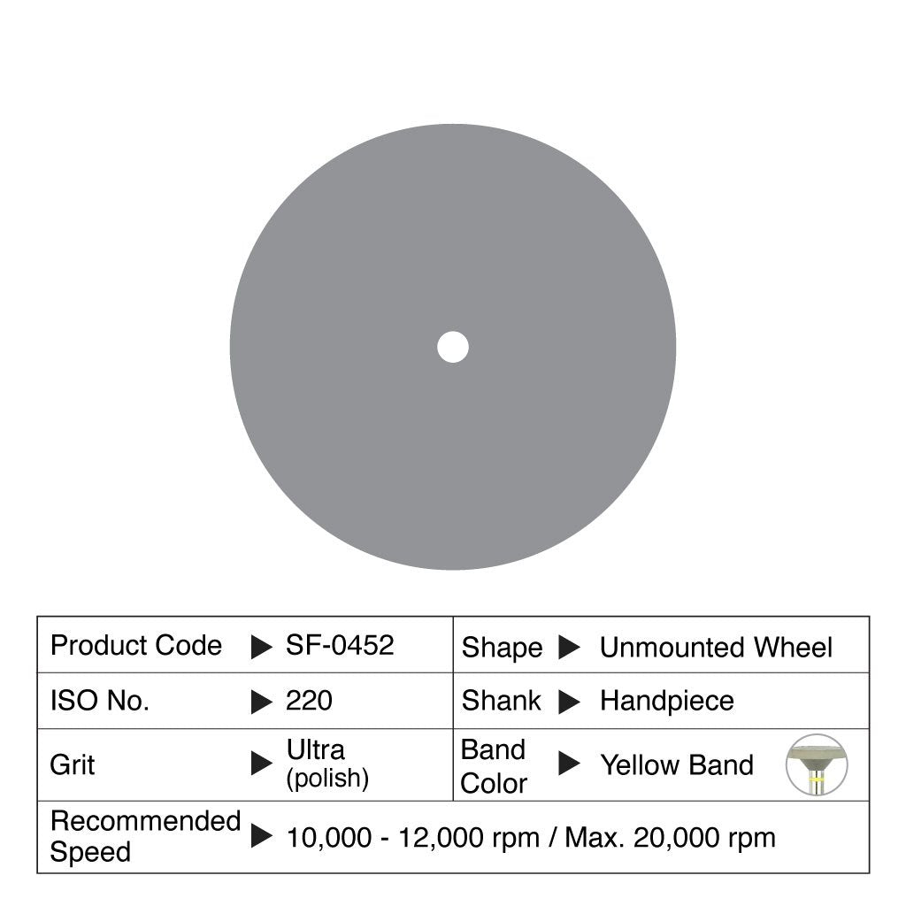 Shofu Ceramiste Unmounted Wheel Ultra HP 