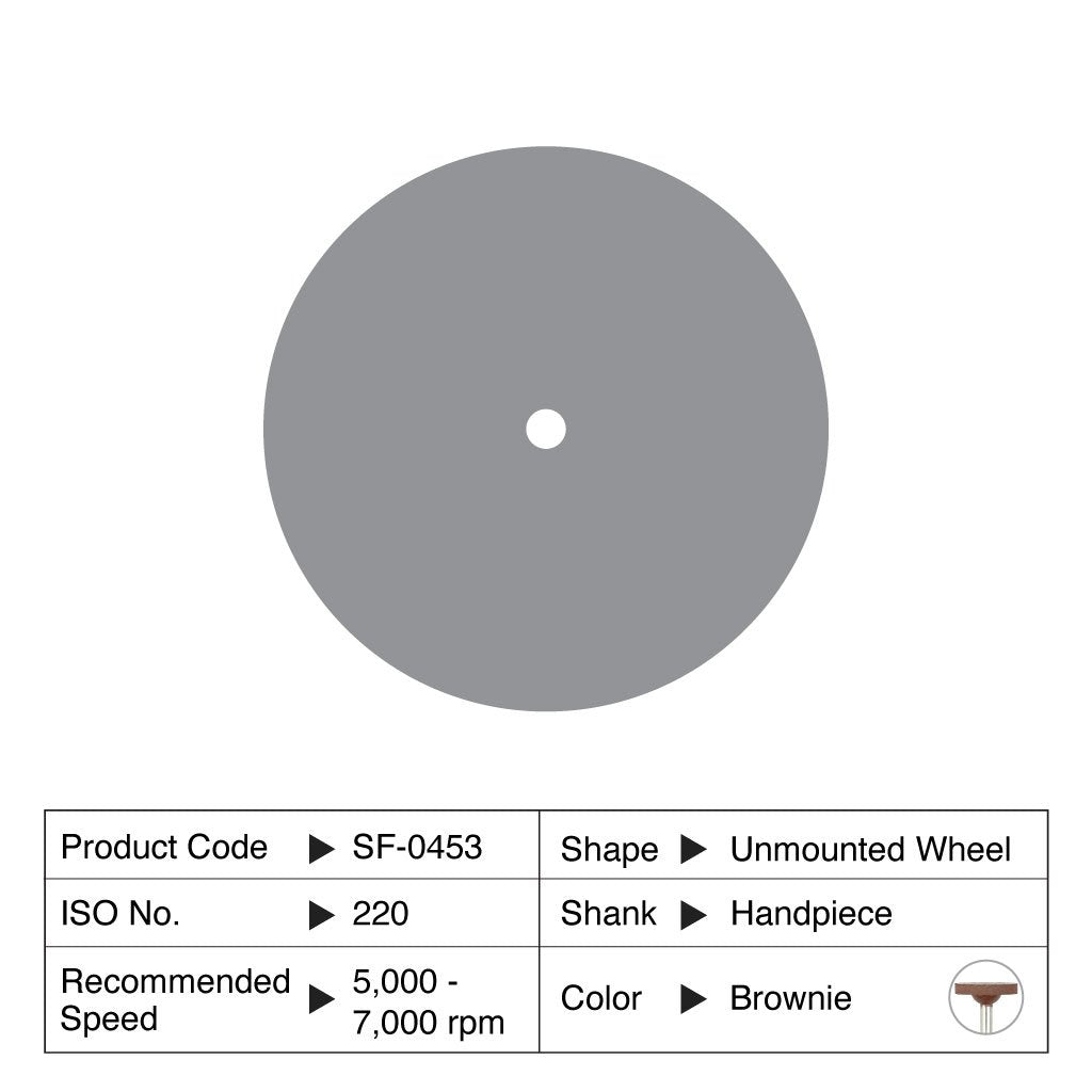 Shofu Brownie HP Unmounted Wheel 