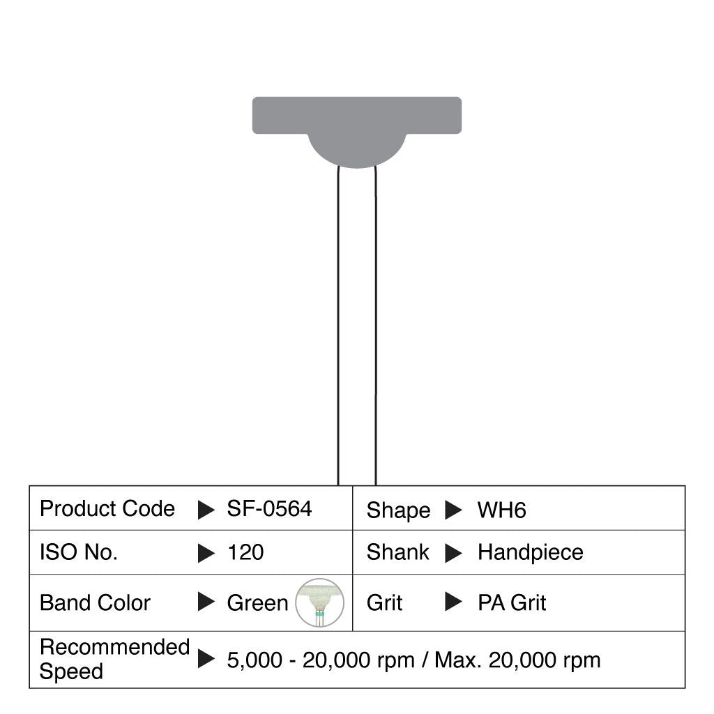 Shofu Softcut PA WH6 HP #0564 12/Box