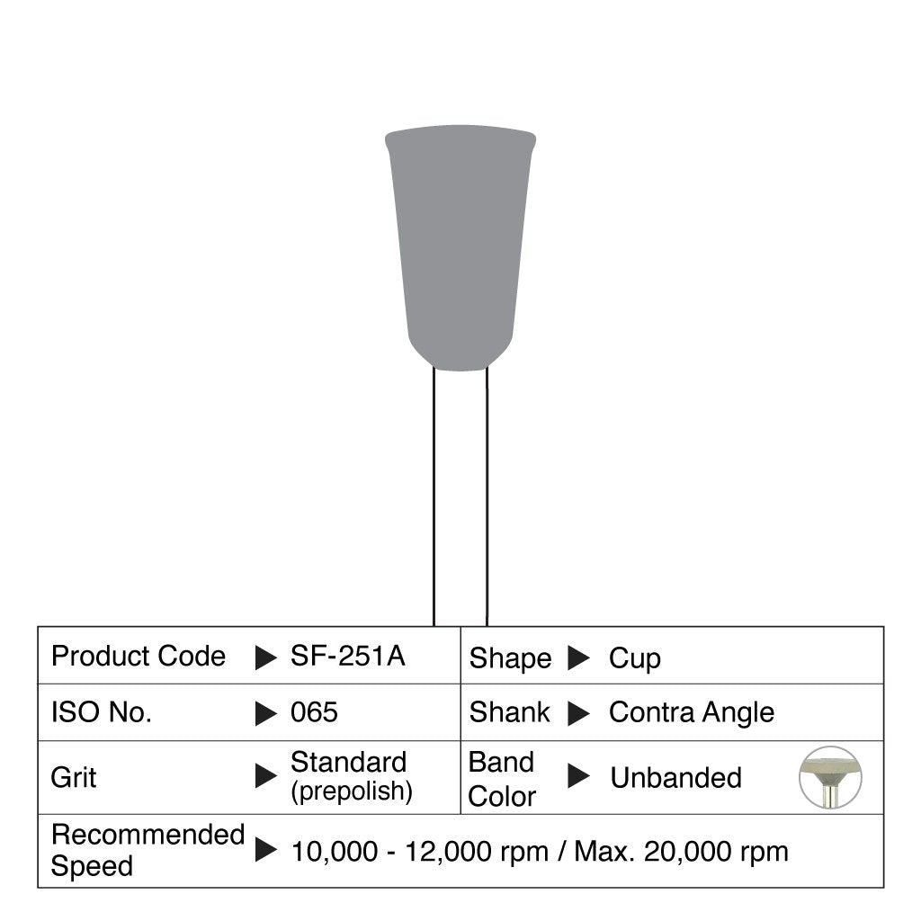 [HKIDEAS]Shofu Ceramiste Standard Cup CA #0251A 12/Box