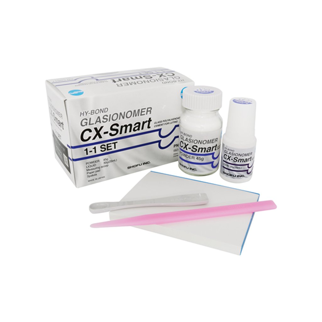 [HKIDEAS]HY-Bond Glaslonomer CX-Smart 1-1 Set 1 x 45g Powder 1 x 25ml Liquid