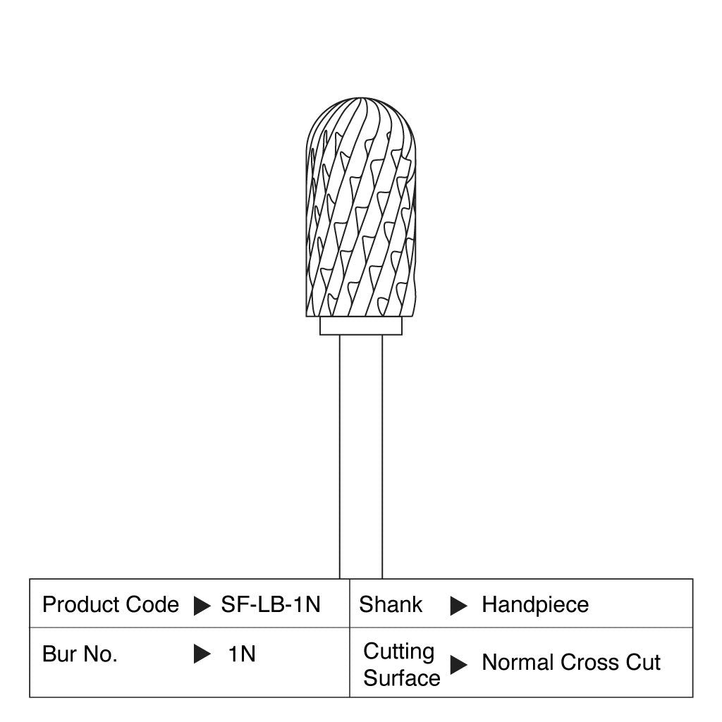 Shofu Lab Carbide Bur HP #1N 1/Case