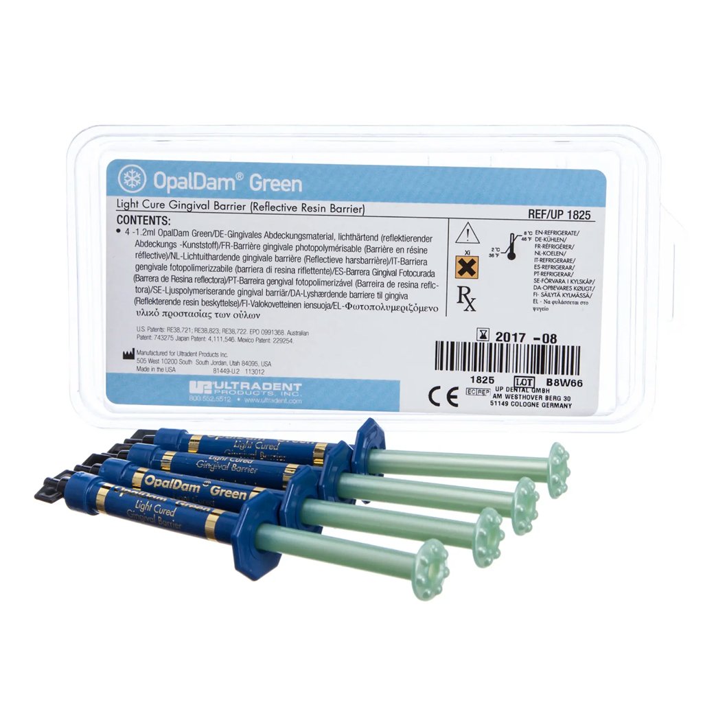 [HKIDEAS]Ultradent OpalDam Green 4/Pack